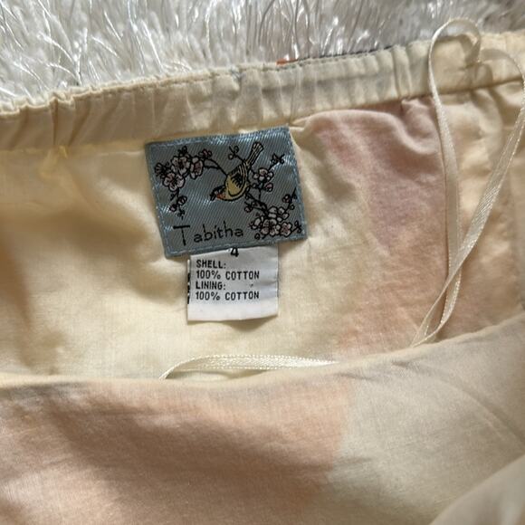 Anthropologie ~  Rare 1st Edition strapless Geometric A-line Tabitha Dress Sz. 4 - Picture 6 of 6